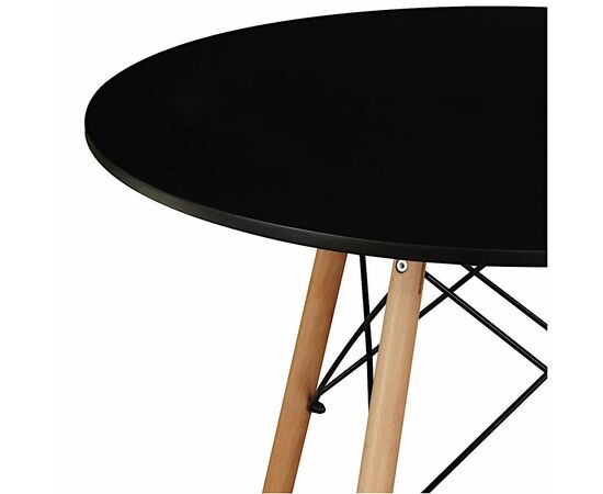 Стол EAMES DSW D90 черный, изображение 3 | Интернет магазин мебели и декора LifeDekor