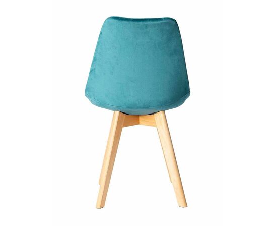 Стул FRANKFURT V велюр аквамарин, изображение 4 | Интернет магазин мебели и декора LifeDekor