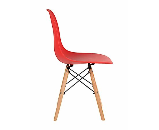 Стул пластиковый Eames DSW красный, изображение 3 | Интернет магазин мебели и декора LifeDekor
