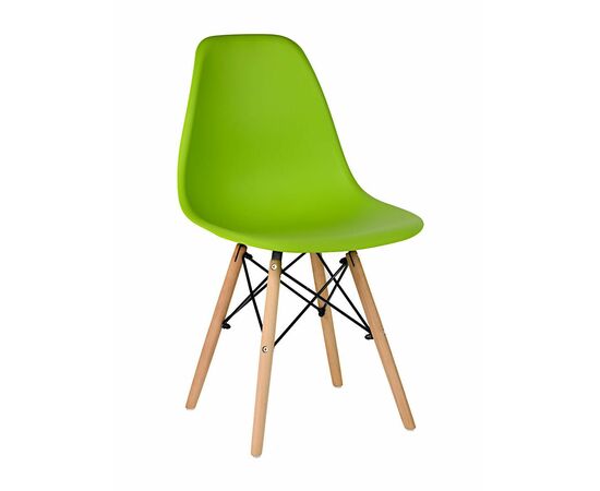 Стул пластиковый Eames DSW зеленый | Интернет магазин мебели и декора LifeDekor