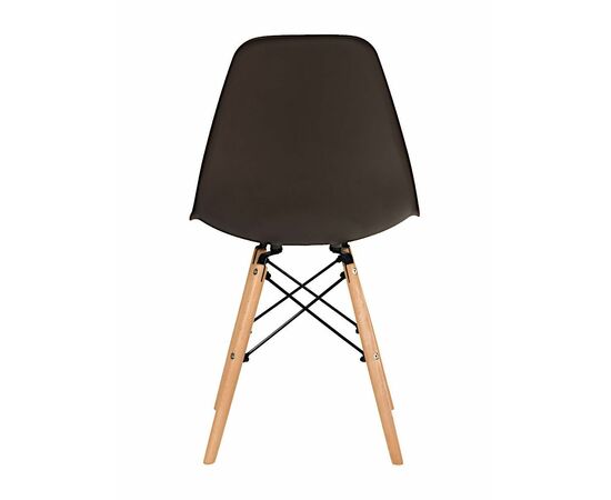 Стул пластиковый Eames DSW горький шоколад, изображение 4 | Интернет магазин мебели и декора LifeDekor