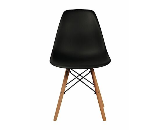 Стул пластиковый Eames DSW черный, изображение 2 | Интернет магазин мебели и декора LifeDekor