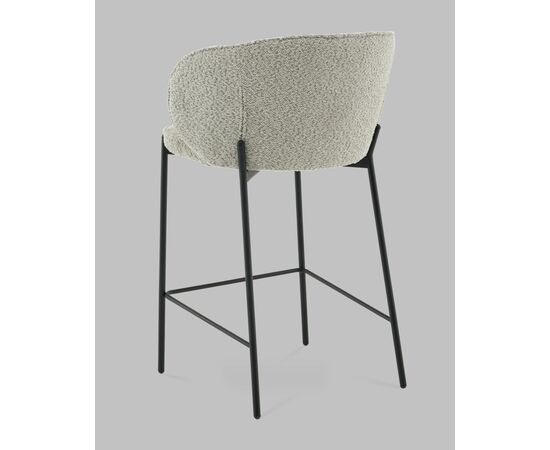 Стул полубарный Тисдейл букле светло-зеленый, изображение 6 | Интернет магазин мебели и декора LifeDekor