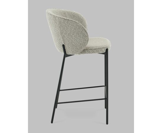 Стул полубарный Тисдейл букле светло-зеленый, изображение 4 | Интернет магазин мебели и декора LifeDekor