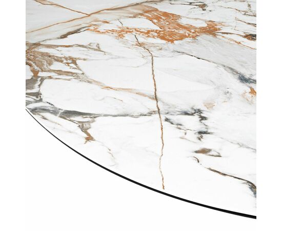 Стол BRAVO 140х85х77 см керамогранит Calacatta Matt, изображение 7 | Интернет магазин мебели и декора LifeDekor