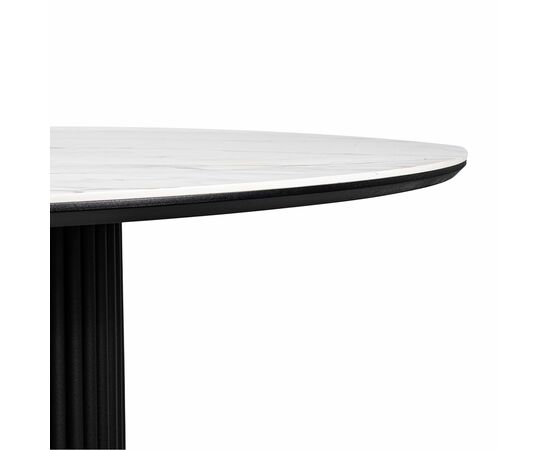 Стол BRAVO 140х85х77 см керамогранит Calacatta Matt, изображение 9 | Интернет магазин мебели и декора LifeDekor