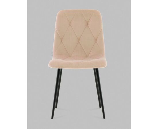Стул Одди Diamond велюр бежевый, изображение 3 | Интернет магазин мебели и декора LifeDekor