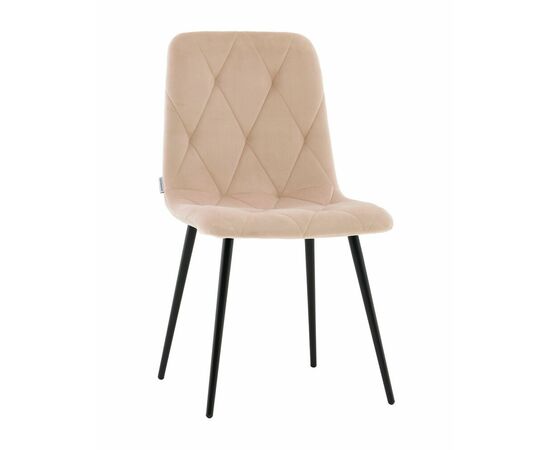 Стул Одди Diamond велюр бежевый | Интернет магазин мебели и декора LifeDekor