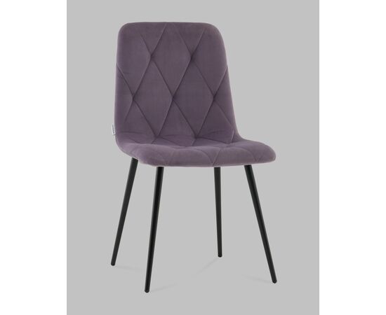 Стул Одди Diamond велюр пыльно-сиреневый, изображение 2 | Интернет магазин мебели и декора LifeDekor