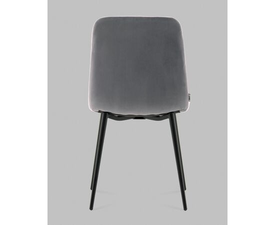 Стул Одди Diamond велюр серый, изображение 5 | Интернет магазин мебели и декора LifeDekor