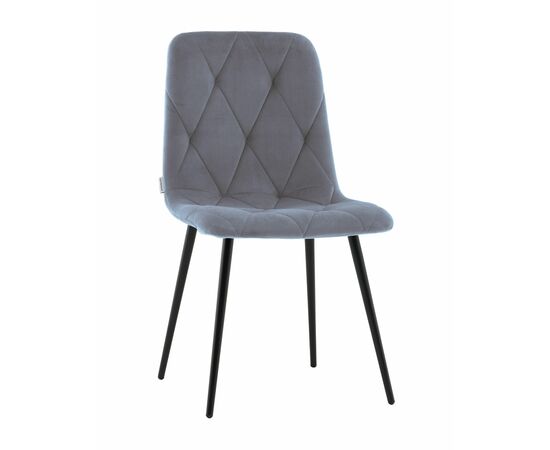 Стул Одди Diamond велюр серый | Интернет магазин мебели и декора LifeDekor