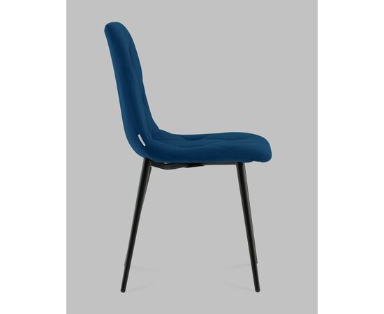 Стул Одди Diamond велюр синий, изображение 4 | Интернет магазин мебели и декора LifeDekor