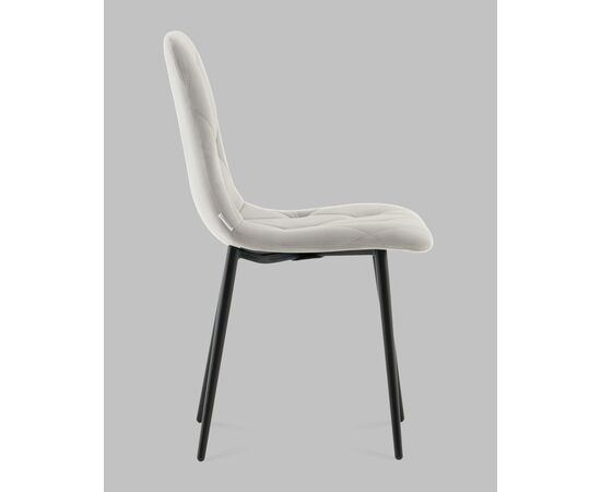 Стул Одди Diamond велюр светло-серый, изображение 4 | Интернет магазин мебели и декора LifeDekor