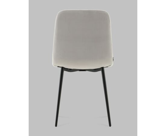 Стул Одди Diamond велюр светло-серый, изображение 5 | Интернет магазин мебели и декора LifeDekor