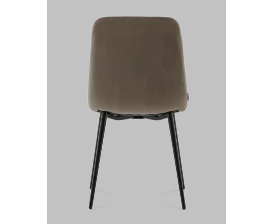 Стул Одди Diamond велюр тёмно-серый, изображение 5 | Интернет магазин мебели и декора LifeDekor