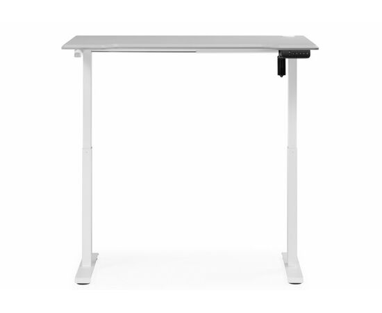 Компьютерный стол Маркос 140х80 светло-серый / белый, изображение 5 | Интернет магазин мебели и декора LifeDekor