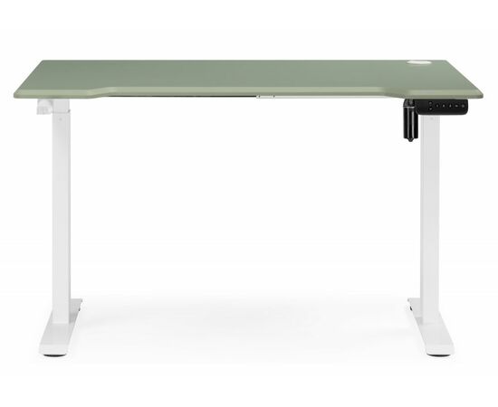 Компьютерный стол Маркос 140х80 зеленый  / белый, изображение 3 | Интернет магазин мебели и декора LifeDekor