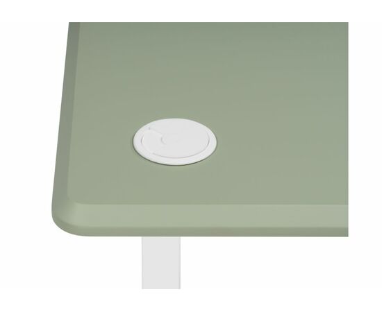 Компьютерный стол Маркос 140х80 зеленый  / белый, изображение 8 | Интернет магазин мебели и декора LifeDekor