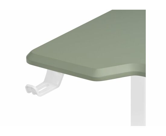 Компьютерный стол Маркос 140х80 зеленый  / белый, изображение 9 | Интернет магазин мебели и декора LifeDekor