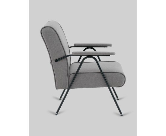 Кресло Эндино рогожка серый, изображение 4 | Интернет магазин мебели и декора LifeDekor