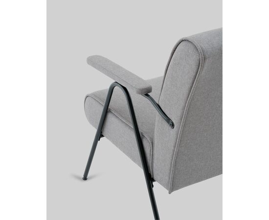 Кресло Эндино рогожка серый, изображение 7 | Интернет магазин мебели и декора LifeDekor