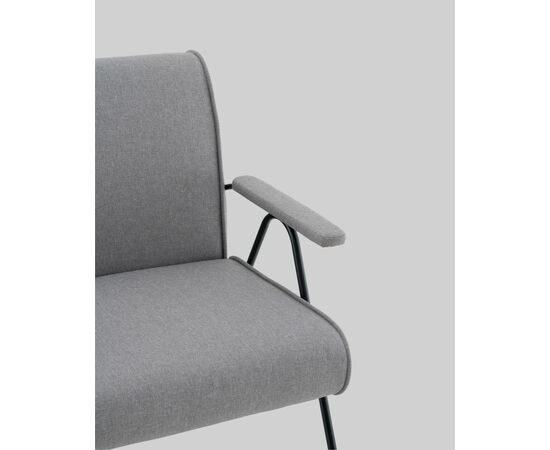 Кресло Эндино рогожка серый, изображение 8 | Интернет магазин мебели и декора LifeDekor