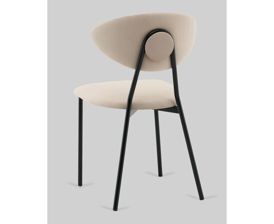 Стул обеденный Квинси велюр кремовый, изображение 6 | Интернет магазин мебели и декора LifeDekor