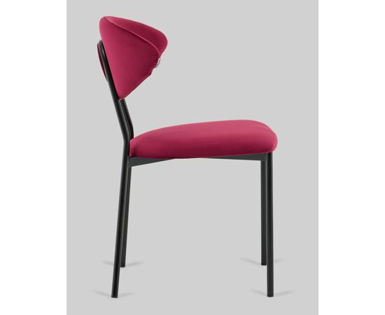 Стул обеденный Квинси велюр винный, изображение 4 | Интернет магазин мебели и декора LifeDekor