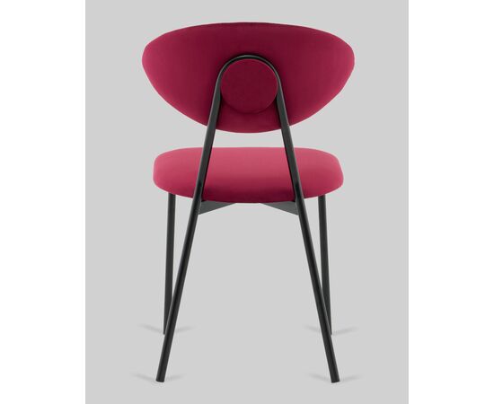 Стул обеденный Квинси велюр винный, изображение 5 | Интернет магазин мебели и декора LifeDekor