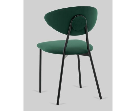 Стул обеденный Квинси велюр зеленый, изображение 3 | Интернет магазин мебели и декора LifeDekor
