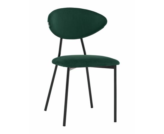 Стул обеденный Квинси велюр зеленый | Интернет магазин мебели и декора LifeDekor