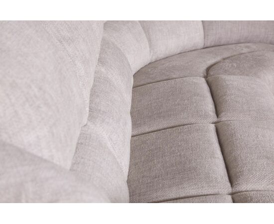 San-Remo угловой диван-кровать с реклайнером, микромех Rozy ivory, изображение 15 | Интернет магазин мебели и декора LifeDekor