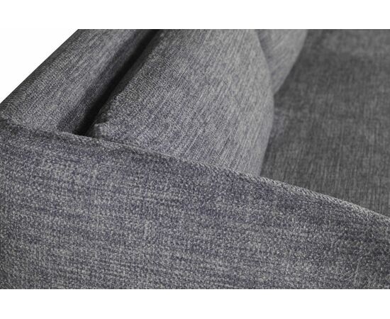Bubble диван-кровать прямой, механизм «дельфин», микромех Rozy dark grey, изображение 16 | Интернет магазин мебели и декора LifeDekor