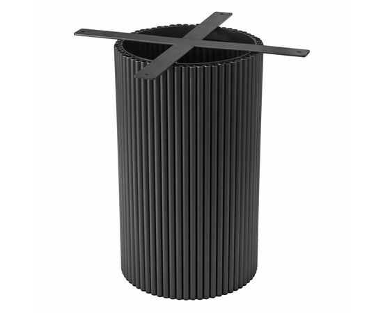 Стол Aura D110, керамогранит Calacatte gold мрамор, чёрный, изображение 10 | Интернет магазин мебели и декора LifeDekor