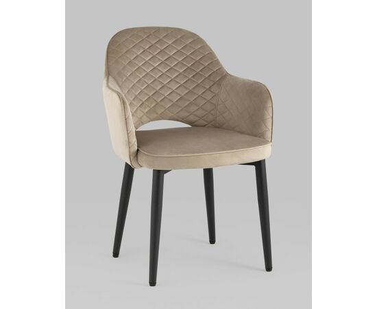 Стул Венера диамант велюр шампань, изображение 5 | Интернет магазин мебели и декора LifeDekor