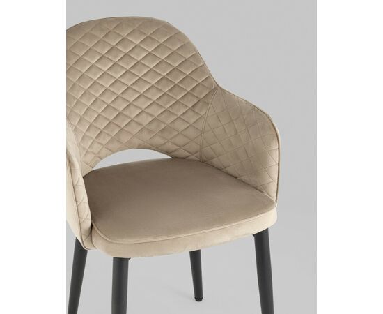 Стул Венера диамант велюр шампань, изображение 10 | Интернет магазин мебели и декора LifeDekor