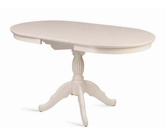 Стол обеденный овальный раздвижной Лилия-0110 (слоновая кость 9001), изображение 4 | Интернет магазин мебели и декора LifeDekor