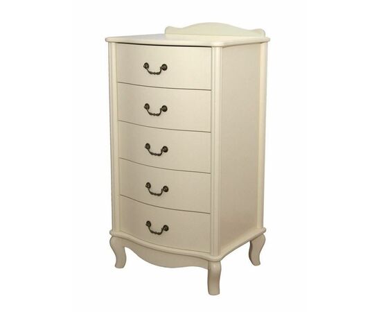 Комод "Джульетта" узкий 5 ящ. (дуб шампань) Вис | Интернет магазин мебели и декора LifeDekor