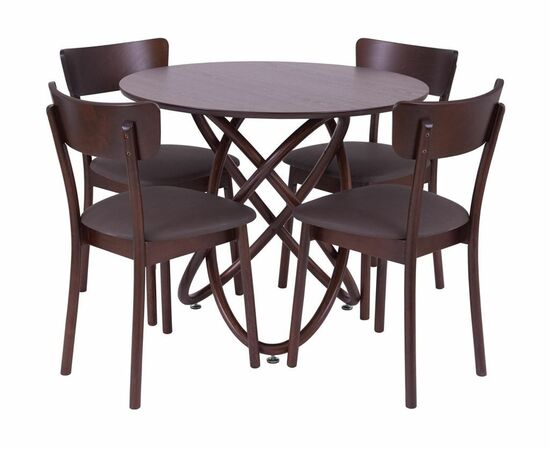 Стол не раскладной Линц (Тёмный тон), изображение 4 | Интернет магазин мебели и декора LifeDekor