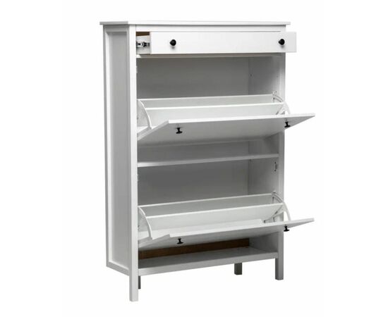 Обувница "Хитроу" (белый), изображение 4 | Интернет магазин мебели и декора LifeDekor