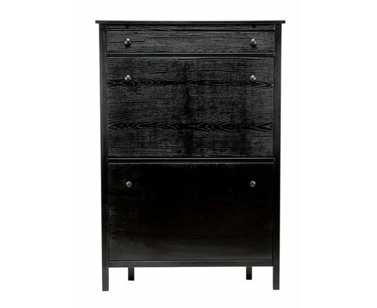 Обувница "Хитроу" (черный), изображение 2 | Интернет магазин мебели и декора LifeDekor