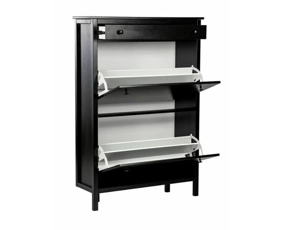 Обувница "Хитроу" (черный), изображение 3 | Интернет магазин мебели и декора LifeDekor