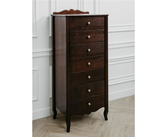 Комод "Версаль" узкий (орех), изображение 2 | Интернет магазин мебели и декора LifeDekor