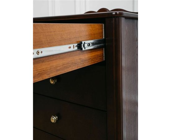 Комод "Версаль" узкий (орех), изображение 5 | Интернет магазин мебели и декора LifeDekor