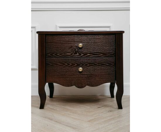 Тумбочка "Версаль" 2 ящика (орех) | Интернет магазин мебели и декора LifeDekor