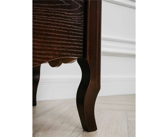 Тумбочка "Версаль" 2 ящика (орех), изображение 7 | Интернет магазин мебели и декора LifeDekor