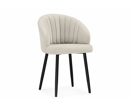 Стул на металлокаркасе Бэнбу marseille 2 / черный | Интернет магазин мебели и декора LifeDekor