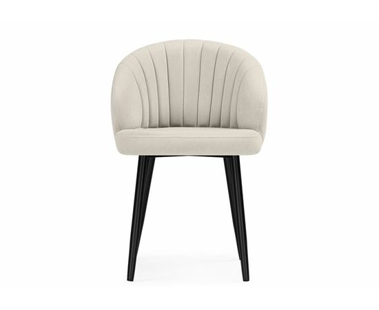 Стул на металлокаркасе Бэнбу marseille 2 / черный, изображение 3 | Интернет магазин мебели и декора LifeDekor