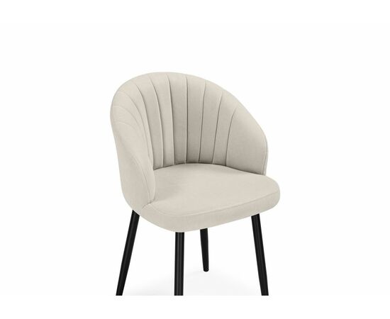 Стул на металлокаркасе Бэнбу marseille 2 / черный, изображение 6 | Интернет магазин мебели и декора LifeDekor