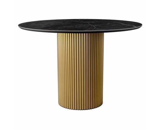 Стол Aura D110, керамогранит Wacom мрамор, изображение 2 | Интернет магазин мебели и декора LifeDekor